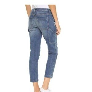 EUC RARE Current/Elliott The Utilitarian Cropped Jean